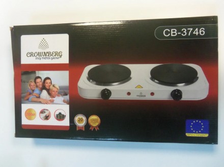 Плита електрична Crownberg CB-3746 — стане чудовою альтернативою великій кухонні. . фото 6