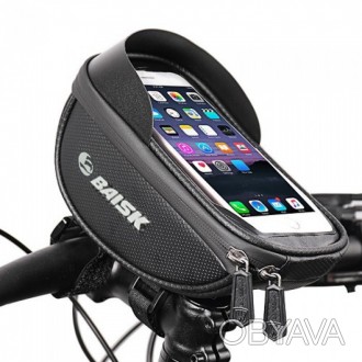 Велосипед на руль с держателем под телефон 222G - это практичный аксессуар для в. . фото 1