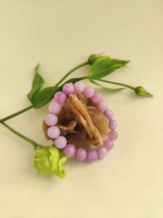 Пропонуємо вам купити стильний та чарівний браслет з натуральним кунцитом.
	
	
	. . фото 6