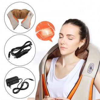 Электро-массажер для шеи и плеч предназначен для проведения массажа с подключени. . фото 3