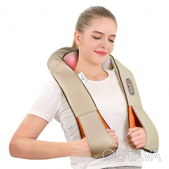 Электро-массажер для шеи и плеч предназначен для проведения массажа с подключени. . фото 1