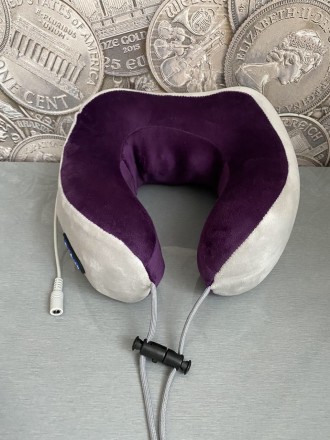 Масажер U-Shaped Massage Pillow MASSSAGE 3 функції (WM-004) - практично ідеальне. . фото 2