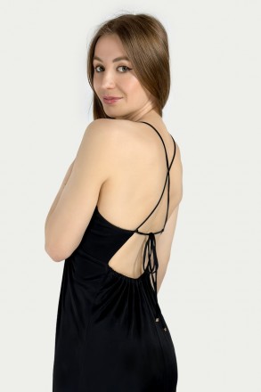 Вечернее платье от испанского бренда Massimo Dutti. Модель с удлиненной спинкой . . фото 6