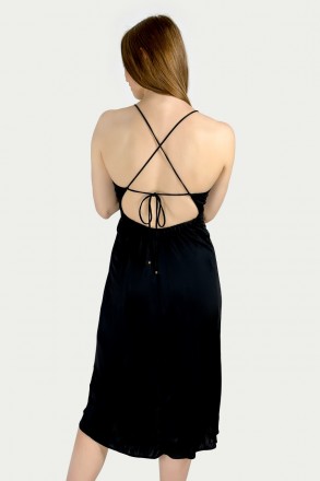 Вечернее платье от испанского бренда Massimo Dutti. Модель с удлиненной спинкой . . фото 7