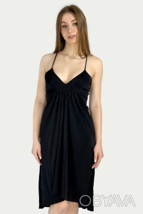 Вечернее платье от испанского бренда Massimo Dutti. Модель с удлиненной спинкой . . фото 1