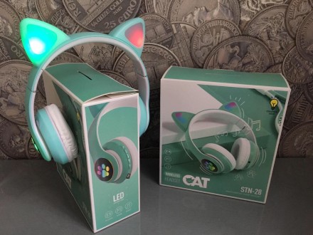 Навушники з котячими вушками Cat VZV-23M відрізняються від більшості інших модел. . фото 2