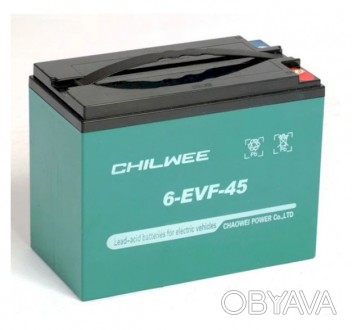 Тяговый аккумулятор CHILWEE 6-EVF-45.2
Основное отличие гелевого аккумулятора со. . фото 1