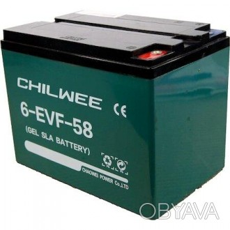 Тяговый аккумулятор CHILWEE 6-EVF-58.2
Основное отличие гелевого аккумулятора со. . фото 1