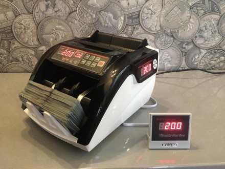 Счетная машинка для денег Bill Counter 5800MG 206 · Счетчик банкнот поможет Вам . . фото 10