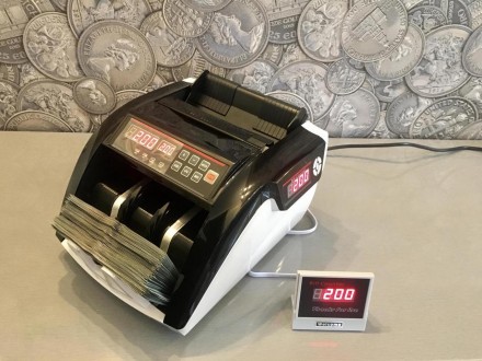 Лічильна машинка для грошей Bill Counter 5800MG 206 · Лічильник банкнот допоможе. . фото 2