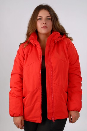 Утепленная женская куртка из прочного нейлона с водоотталкивающими пропитками. З. . фото 4