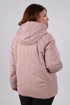 Утепленная женская куртка из прочного нейлона с водоотталкивающими пропитками. З. . фото 5