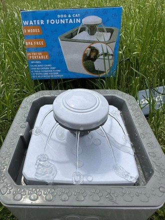 Представляємо автоматичну фонтан-поїлку для хатніх тварин PET WATER FOUNTAIN — н. . фото 6