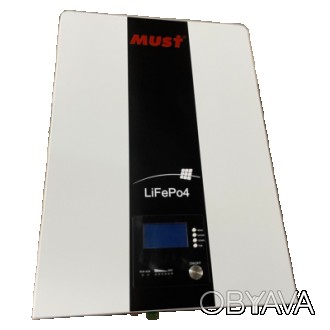 Настінні літієві батареї MUST (LiFePO4) – це високоінтегроване рішення зберіганн. . фото 1
