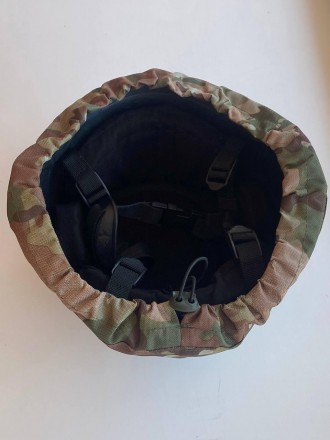 
Чохол на каску призначений для маскування і захисту шолома військовослужбовців.. . фото 3