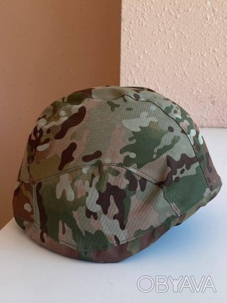 
Чохол на каску призначений для маскування і захисту шолома військовослужбовців.. . фото 1