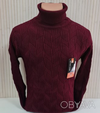 Код товара: 1017.1
Мужской свитер с воротом хомут (с отворотом), свитер теплый м. . фото 1