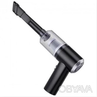 Автомобильный портативный беспроводной пылесос 3 in 1 Vacuum Cleaner USB ручной . . фото 1