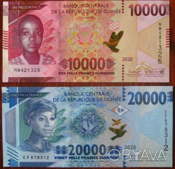 Банкноти Гвінеї 2020 UNC