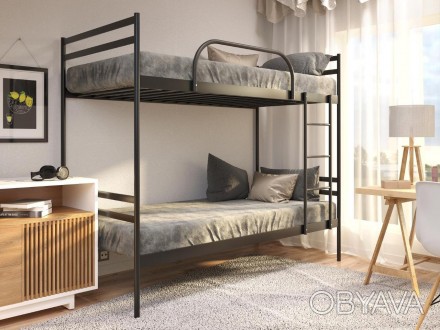 ОПИСАНИЕ:
Двухъярусная кровать "Comfort Duo" поможет сэкономить пространство и п. . фото 1