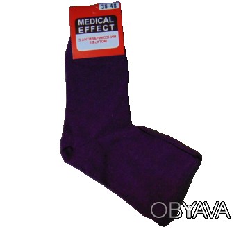 Носки с антиварикозным эффектом без резинки Medical Effect
Качественные носки из. . фото 1