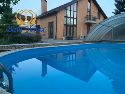 Продажа дома с бассейном и с цоколем   ул. Туполева . Киев. фото 1