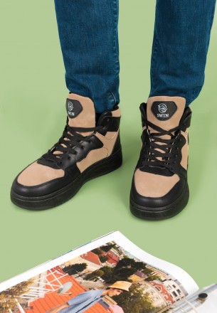 Мужские зимние кроссовки на шнуровке
Материал верха: Экокожа
Материал стельки:. . фото 5