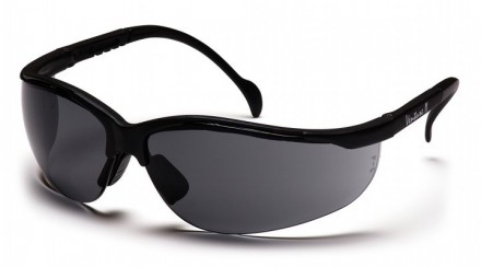 Защитные очки Venture-2 от Pyramex (США) Характеристики: цвет линз - тёмный; мат. . фото 2