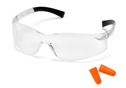 Недорогие, но качественные защитные очки с берушами в комплекте Защитные очки Zt. . фото 2