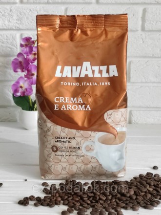  
Кофе в зёрнах Lavazza Crema e Aroma 1 кг
Представленные фото сделаны нами личн. . фото 2