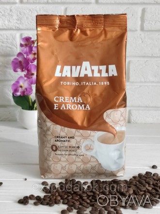  
Кофе в зёрнах Lavazza Crema e Aroma 1 кг
Представленные фото сделаны нами личн. . фото 1