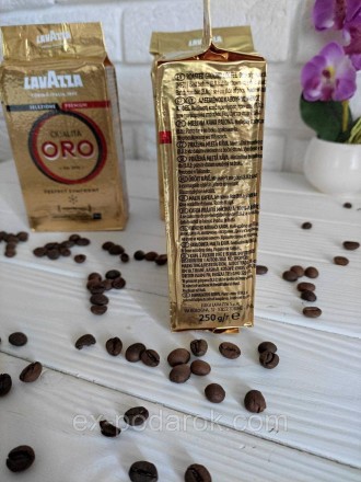  
Кофе молотый LAVAZZA Qualita Oro 250гр 100% арабика. 
Натуральный кофе Lavazza. . фото 5