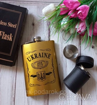 
Подарочный набор с флягой Украина 
Выбор подарка – непростая задача для многих.. . фото 1
