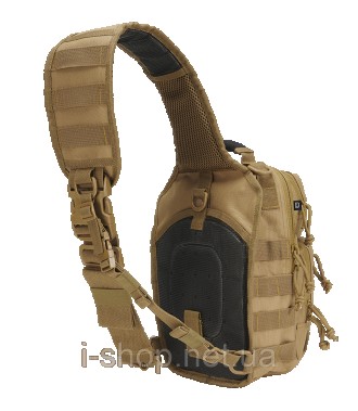 Тактическая сумка-рюкзак Brandit-Wea US Cooper Sling Medium на 8 литров.
Тактиче. . фото 3