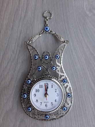 Кварцевые подвесные часы в турецком стиле (из Германии)

Обрамление из Металла. . фото 2