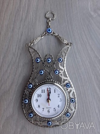 Кварцевые подвесные часы в турецком стиле (из Германии)

Обрамление из Металла. . фото 1