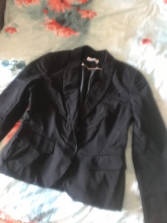 Пиджак черный, состояние хорошее, целый, чистый. без дефектов
Размеры в плечах . . фото 6