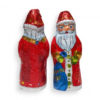 Шоколадный Дед Мороз с сюрпризом ЧОКО САНТА 1шт
. . фото 7