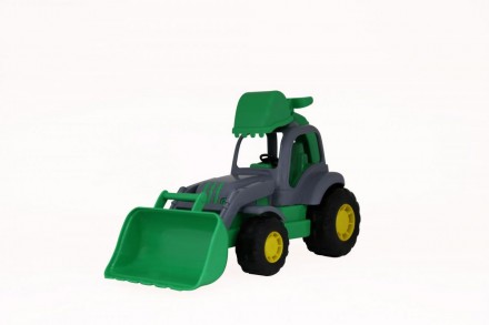 Іграшковий трактор "Здоровань" відмінно підходить для ігор у пісочниці. Адже він. . фото 2