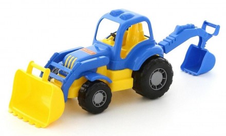 Іграшковий трактор "Здоровань" відмінно підходить для ігор у пісочниці. Адже він. . фото 3