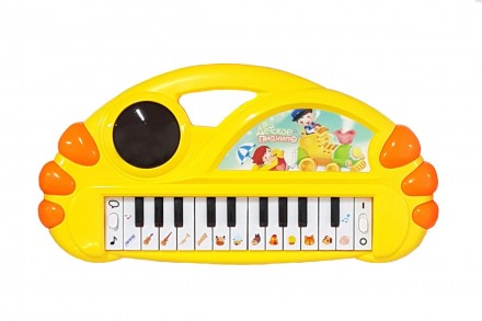 Дитяче піаніно складається з 22-х клавіш, 5 музичних інструментів, 8 голосів тва. . фото 2