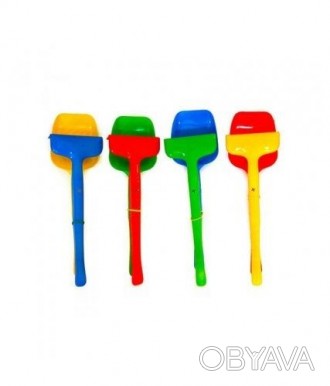 Іграшки для пісочниці набір лопатка та грабли (мал) МГ 118 . . фото 1