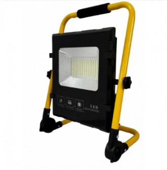 Фонарь-прожектор ручной аккумуляторный Portable Solar projector lamp с солнечной. . фото 4
