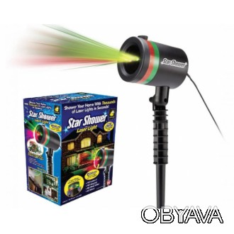 Лазерний проектор STAR SHOWER 4069-1 (100). . фото 1
