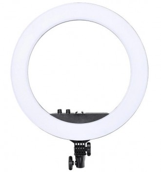 Профессиональная кольцевая LED лампа диаметром 45 см со штативом высотой 2 метра. . фото 2