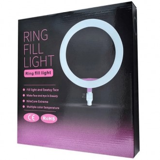 Кольцевая лампа Ring Fill Light - это лучший вариант профессионального освещения. . фото 3