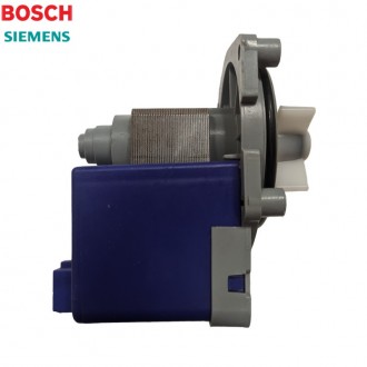 Оригинал.
Мотор помпы (сливного насоса) для стиральных машин Bosch, Siemens 0014. . фото 3