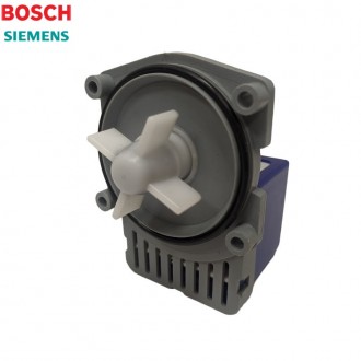 Оригинал.
Мотор помпы (сливного насоса) для стиральных машин Bosch, Siemens 0014. . фото 2