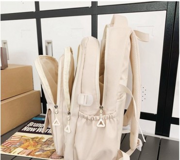Оригинальный вместительный рюкзак в клетку подойдет не только школьнице или студ. . фото 11