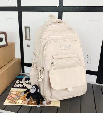 Оригинальный вместительный рюкзак в клетку подойдет не только школьнице или студ. . фото 10